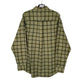 Mens Green Covington Corduroy  Shirt