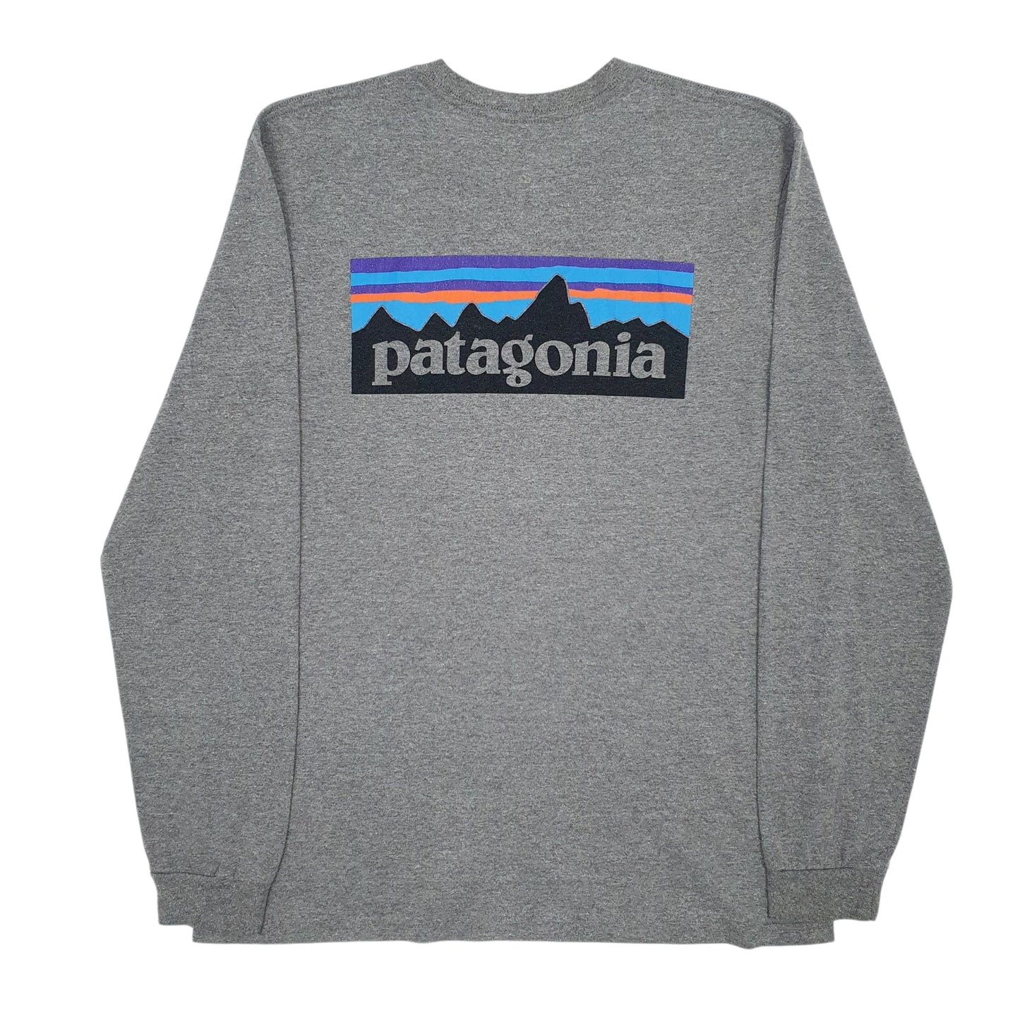 Mens Grey Patagonia   T Shirt