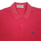 Mens Pink Burberry   Polo Shirt