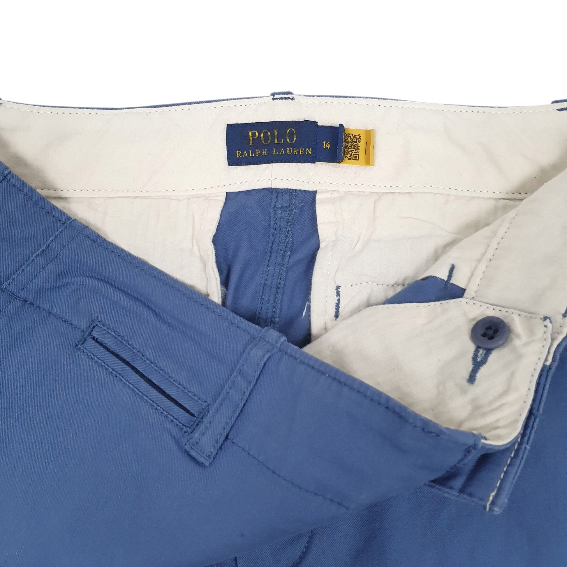 Womens Blue Polo Ralph Lauren Capri  Trousers
