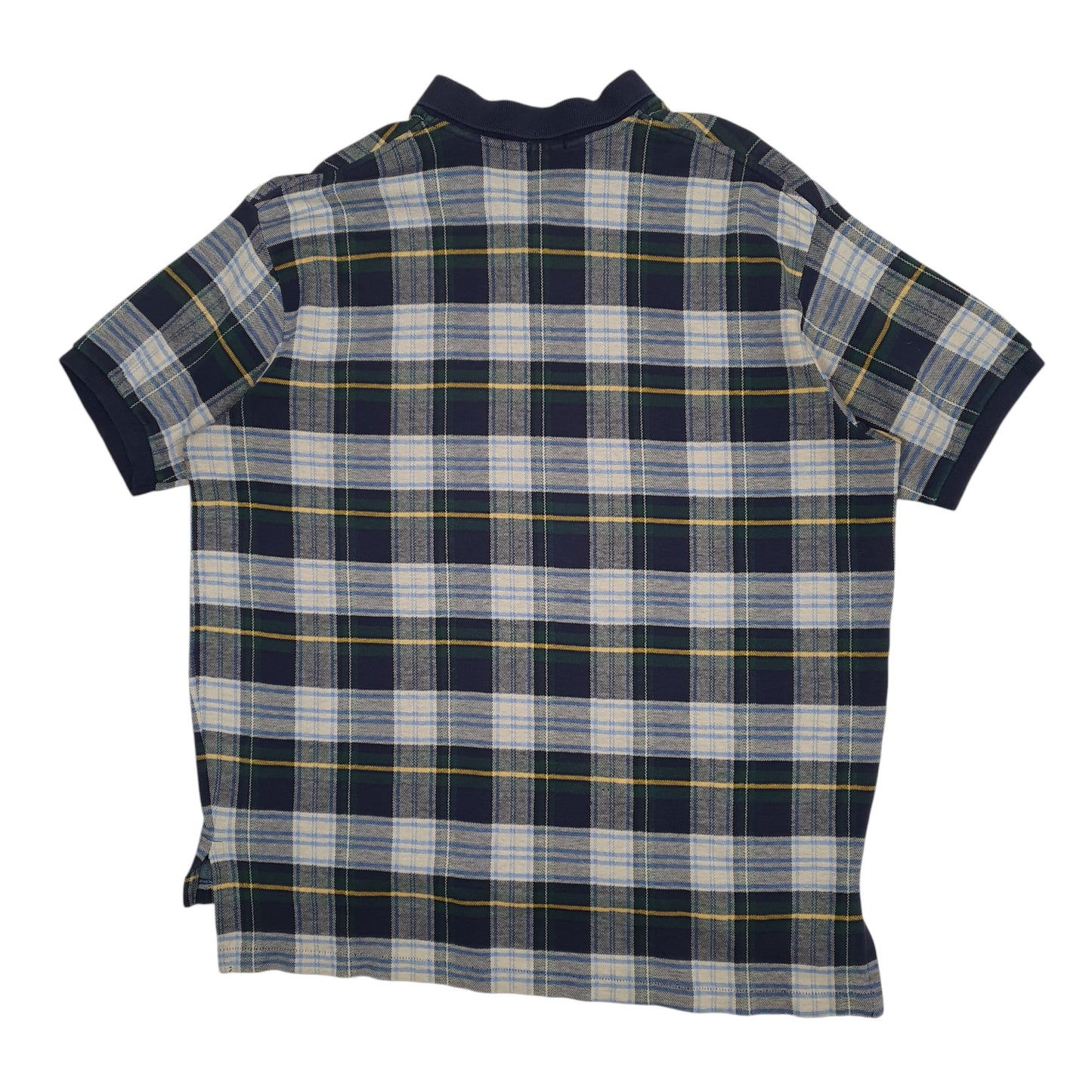 Mens Navy Polo Ralph Lauren Vintage 90s Made In USA  Polo Shirt