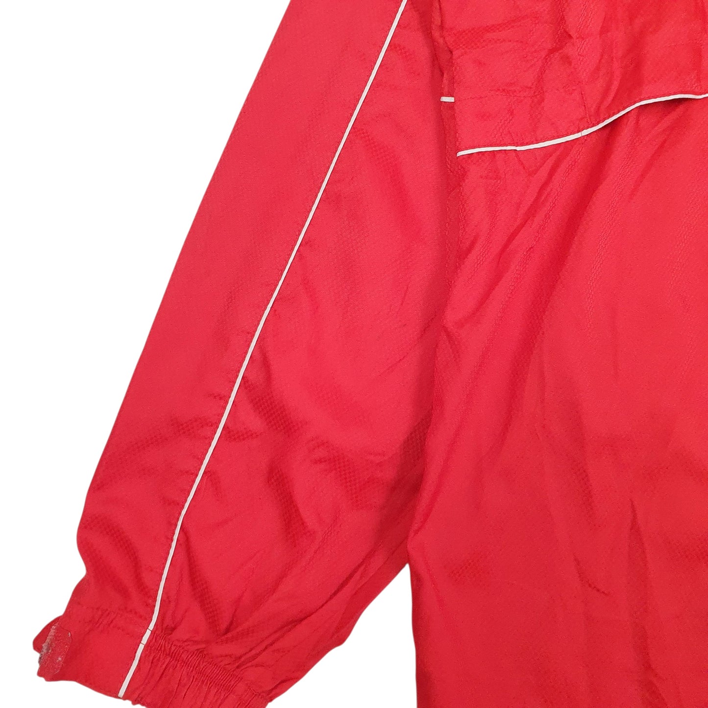 Mens Red Nike  Crewneck Coat
