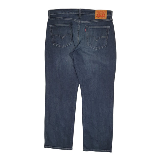 Mens Navy Levis   Jeans