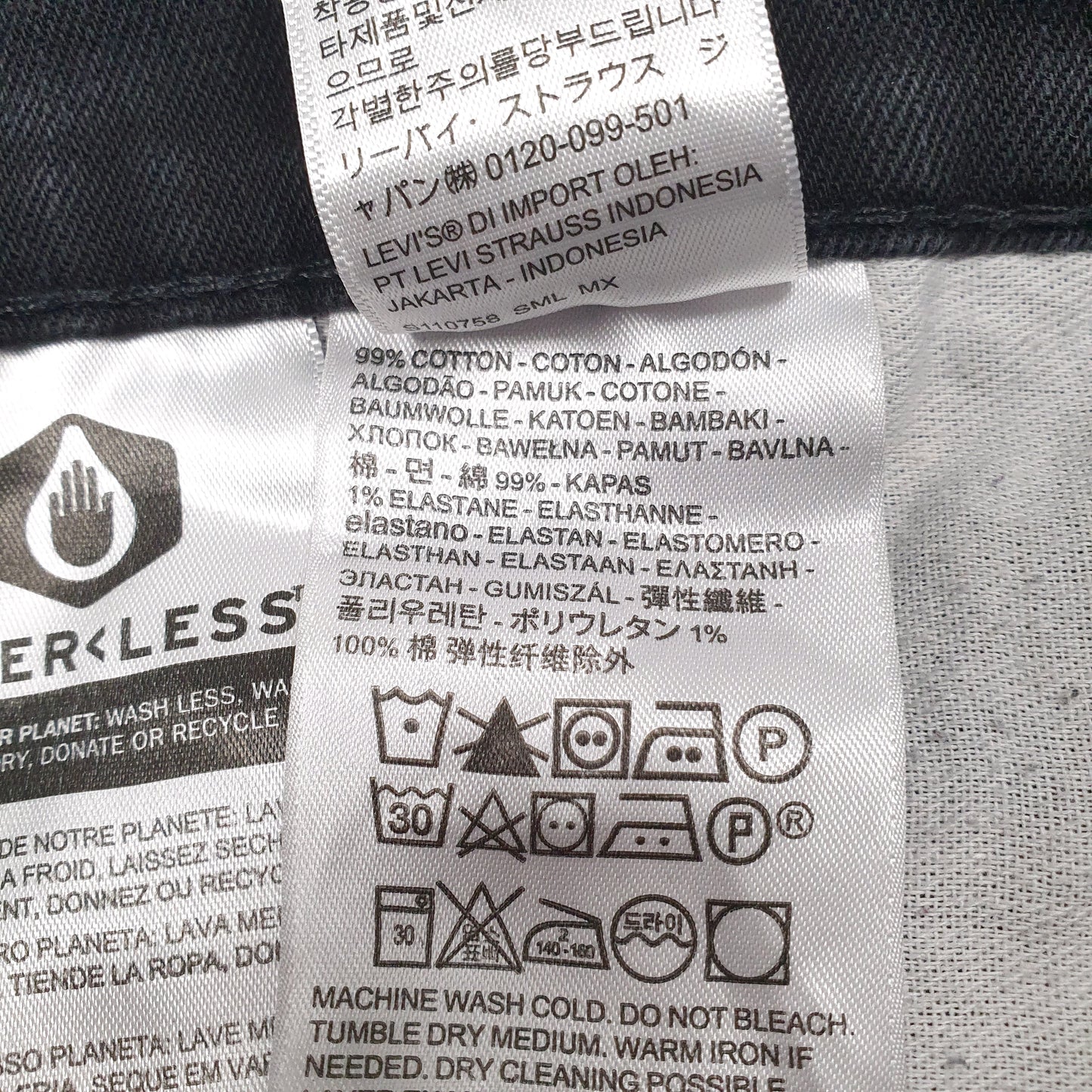 Mens Black Levis   Jeans