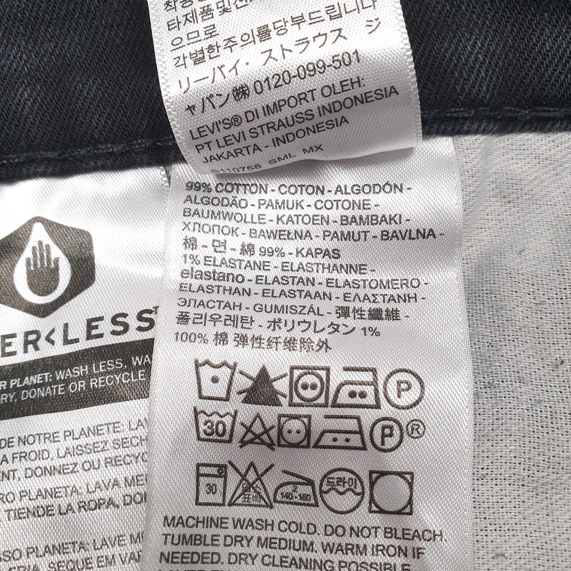 Mens Black Levis   Jeans