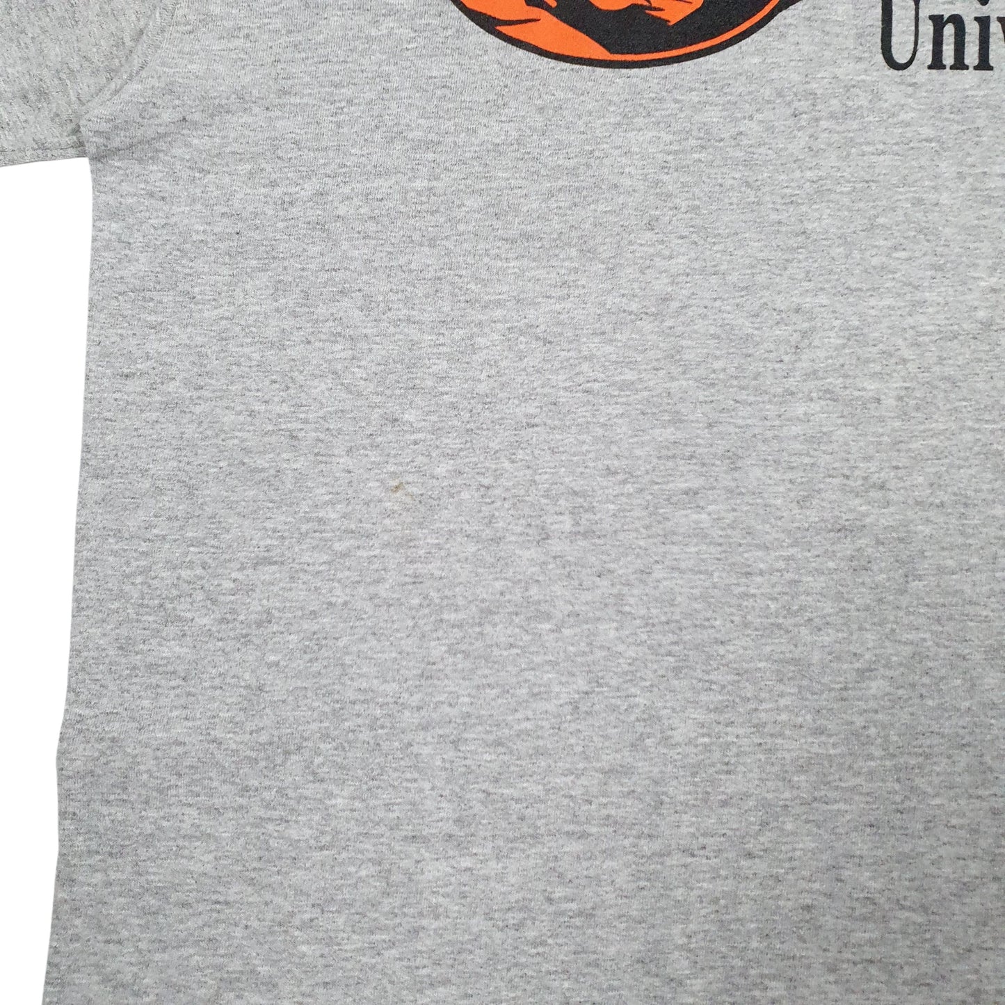 Mens Grey Gildan   T Shirt