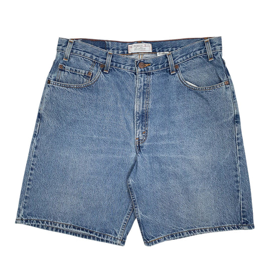 Mens Blue Levis Relaxed Fit Signature Denim Shorts