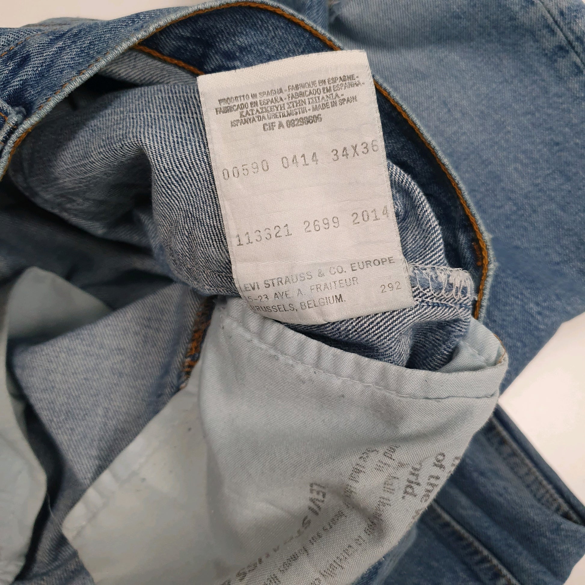 Mens Blue Levis Vintage 90s  Jeans