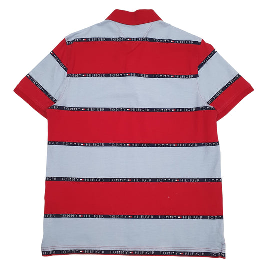 Mens Red Tommy Hilfiger   Polo Shirt