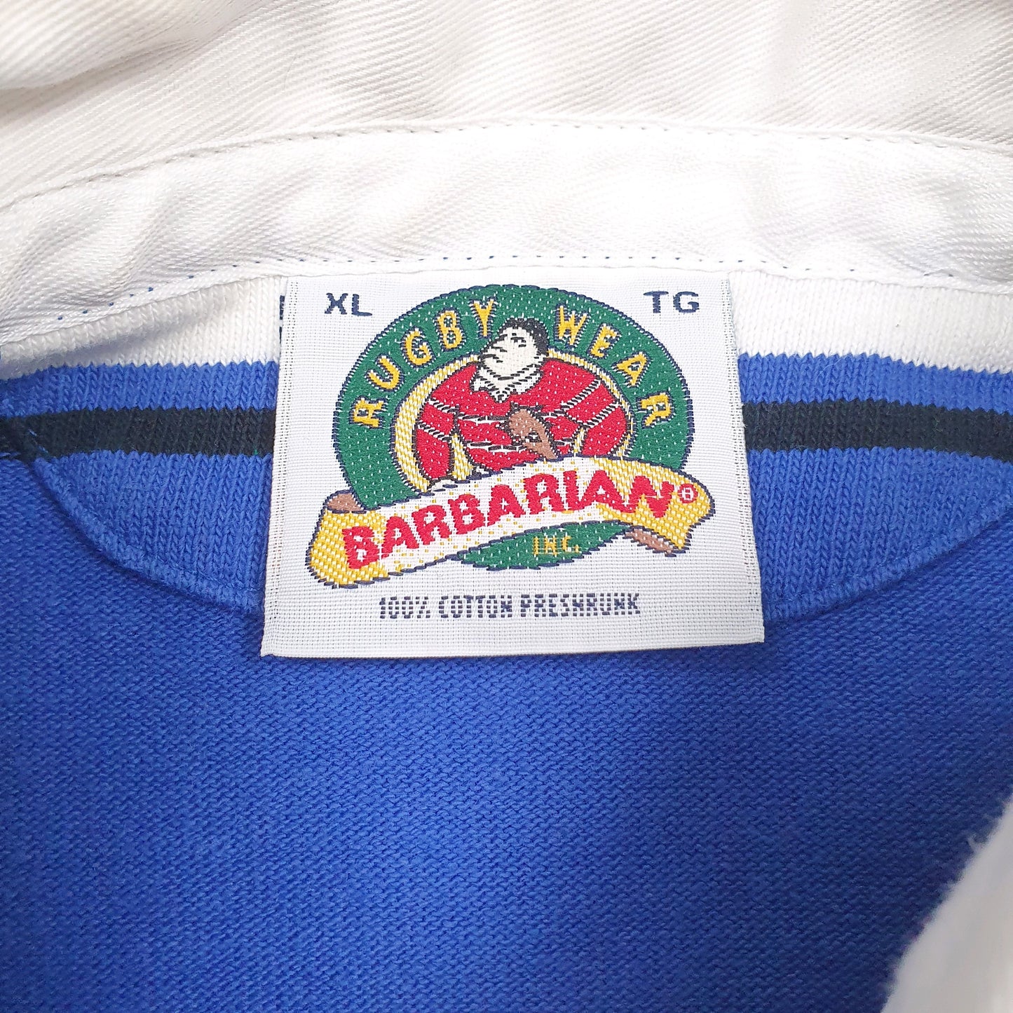 Mens Blue Barbarian Gaels Field Hockey  Polo Shirt