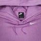 Mens Purple Nike Baggy Loose Fit Hoodie Jumper