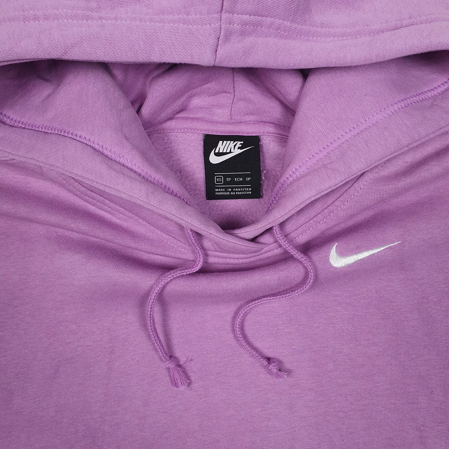 Mens Purple Nike Baggy Loose Fit Hoodie Jumper