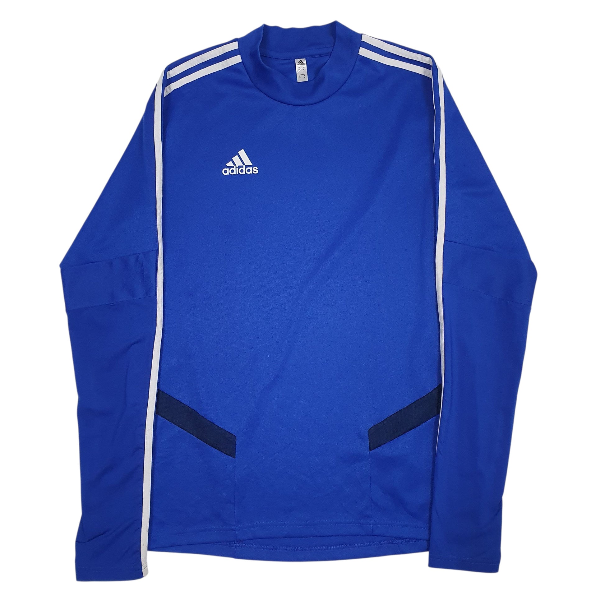 Mens Blue Adidas Climacool Crewneck Jumper