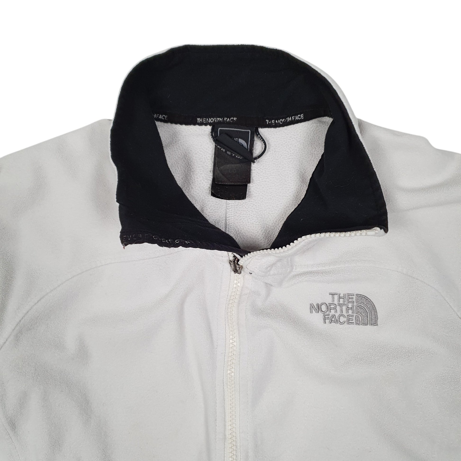 Womens White The North Face  Full Zip Jumper