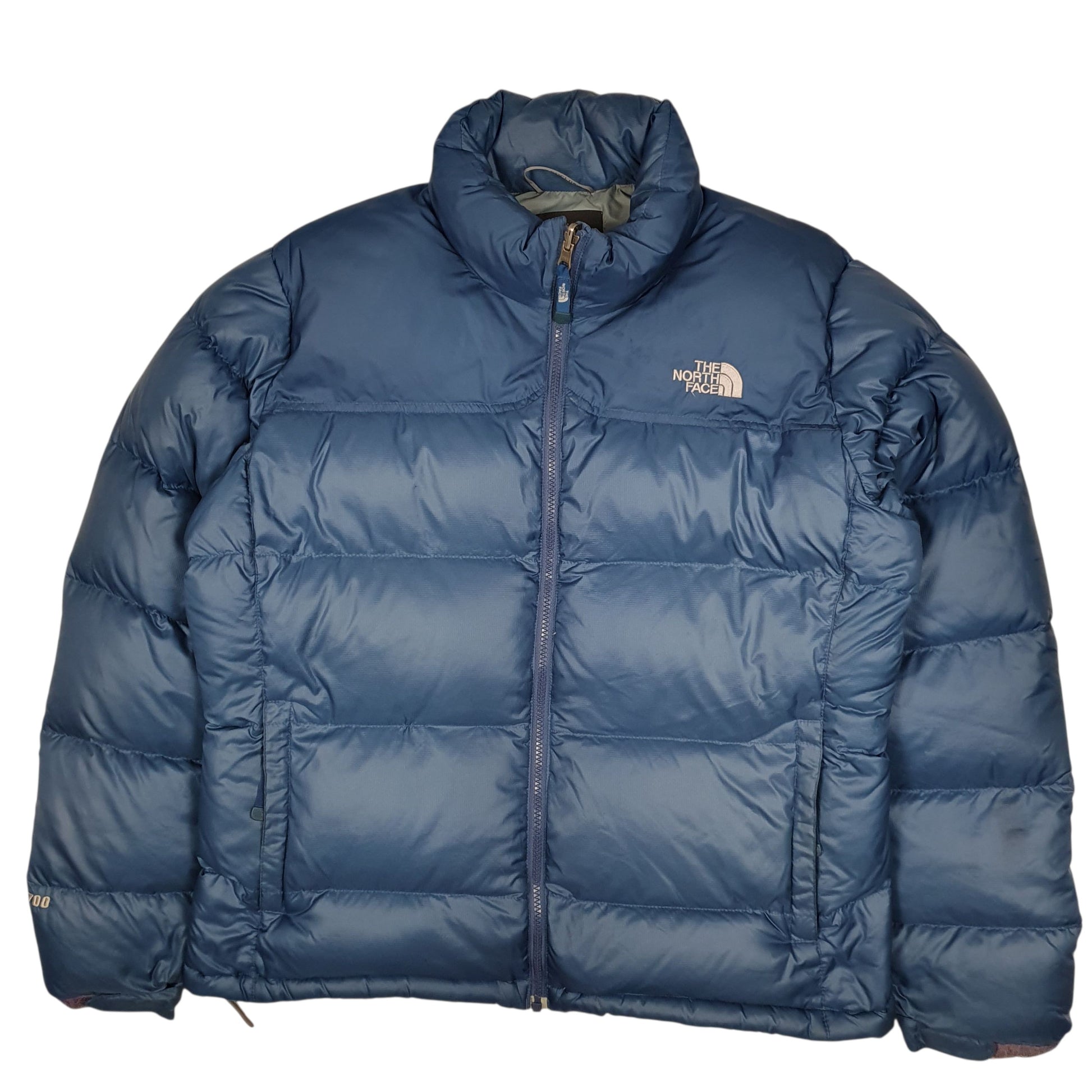 Womens Blue The North Face Nuptse Retro 1996  Coat