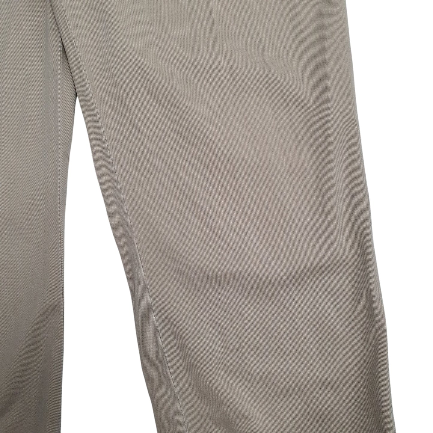 Mens Beige Polo Ralph Lauren Double Pleated  Trousers