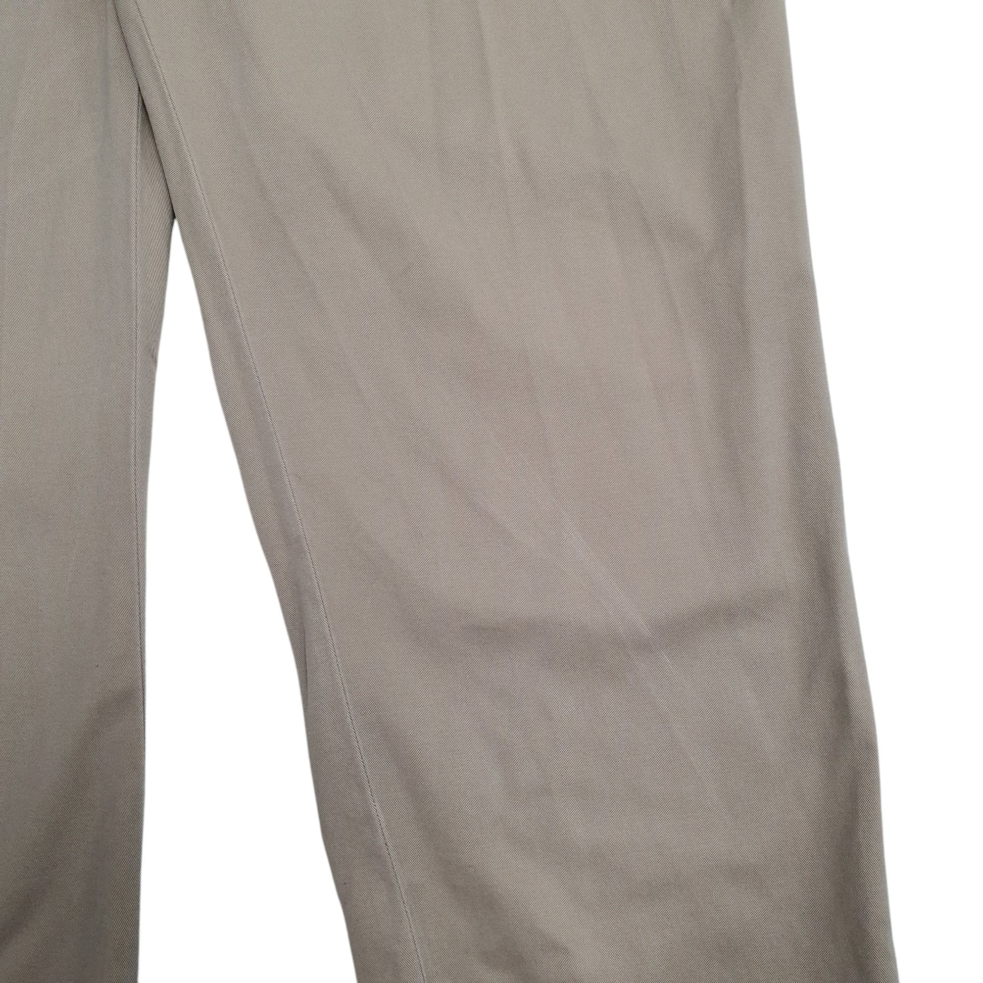 Mens Beige Polo Ralph Lauren Double Pleated  Trousers