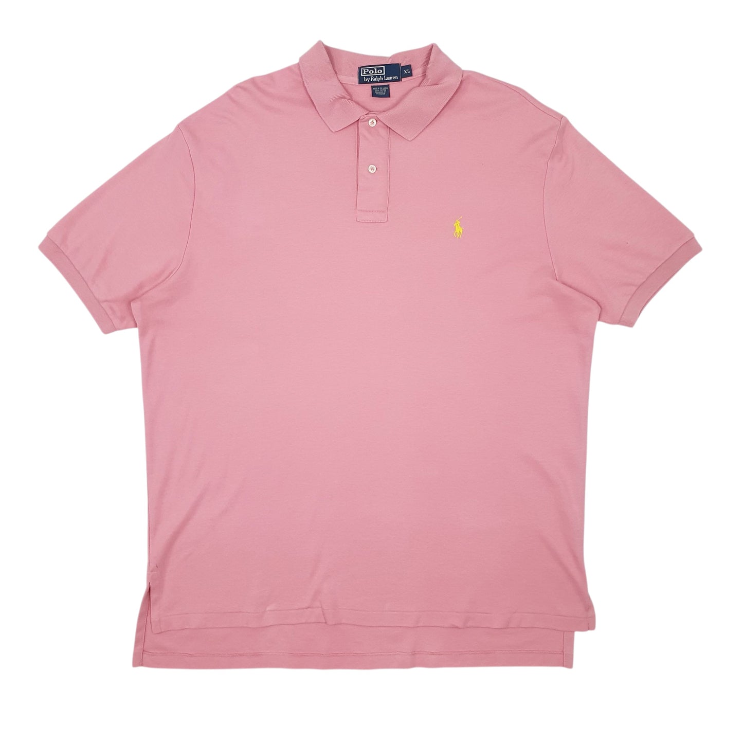 Mens Pink Polo Ralph Lauren  Short Sleeve Polo Shirt