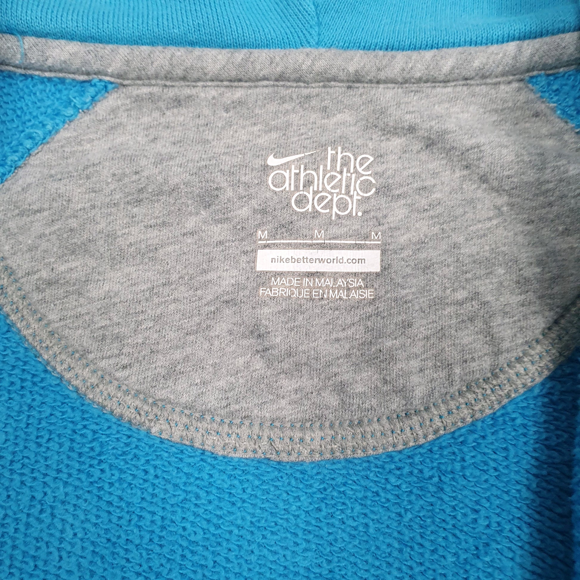 Womens Blue Nike  Full Zip Jumper