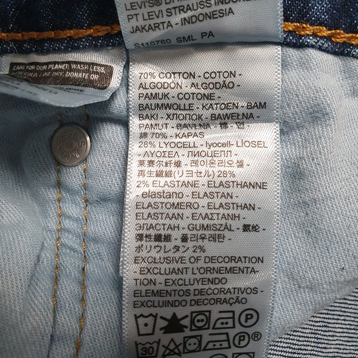 Mens Blue Levis   Jeans