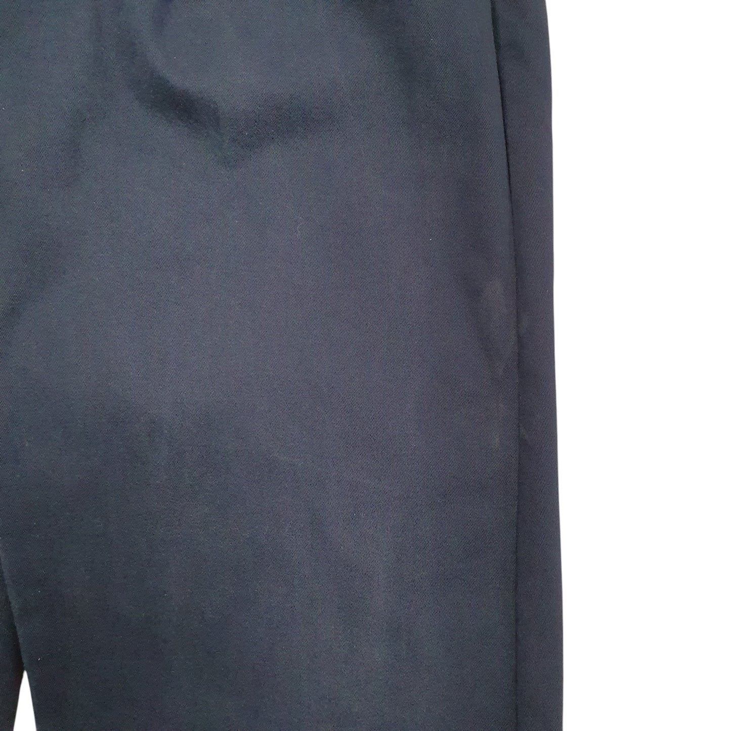 Mens Navy Polo Ralph Lauren Vintage 90s Pleated  Trousers