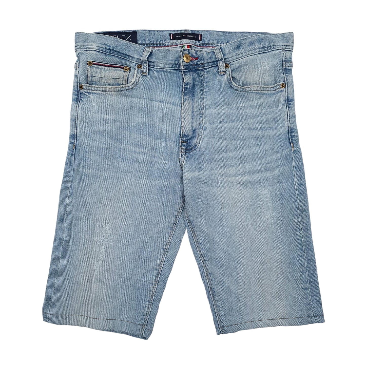 Mens Blue Tommy Hilfiger  Denim Shorts