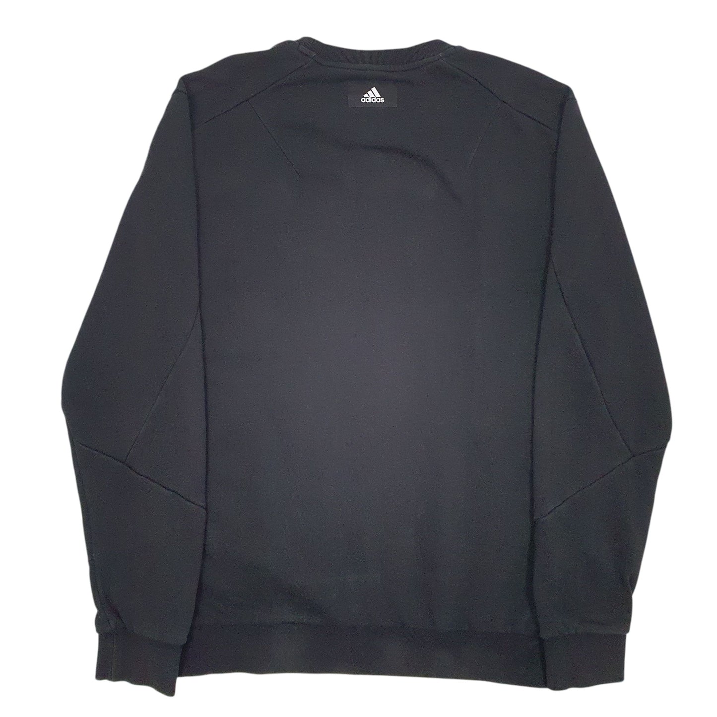 Mens Black Adidas  Crewneck Jumper