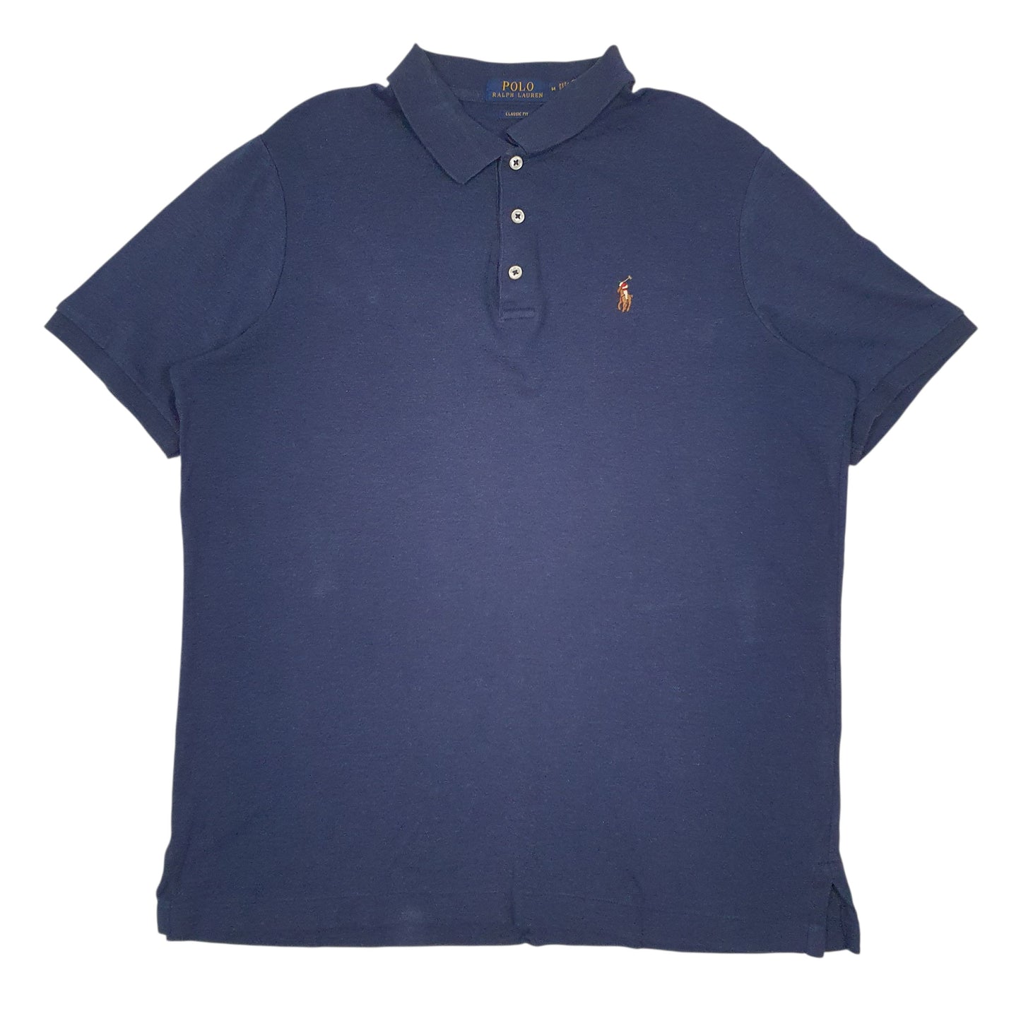 Mens Navy Polo Ralph Lauren  Short Sleeve Polo Shirt