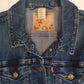 Womens Blue Levis  Turtle Neck Coat