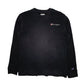 Mens Black Champion  Crewneck Jumper