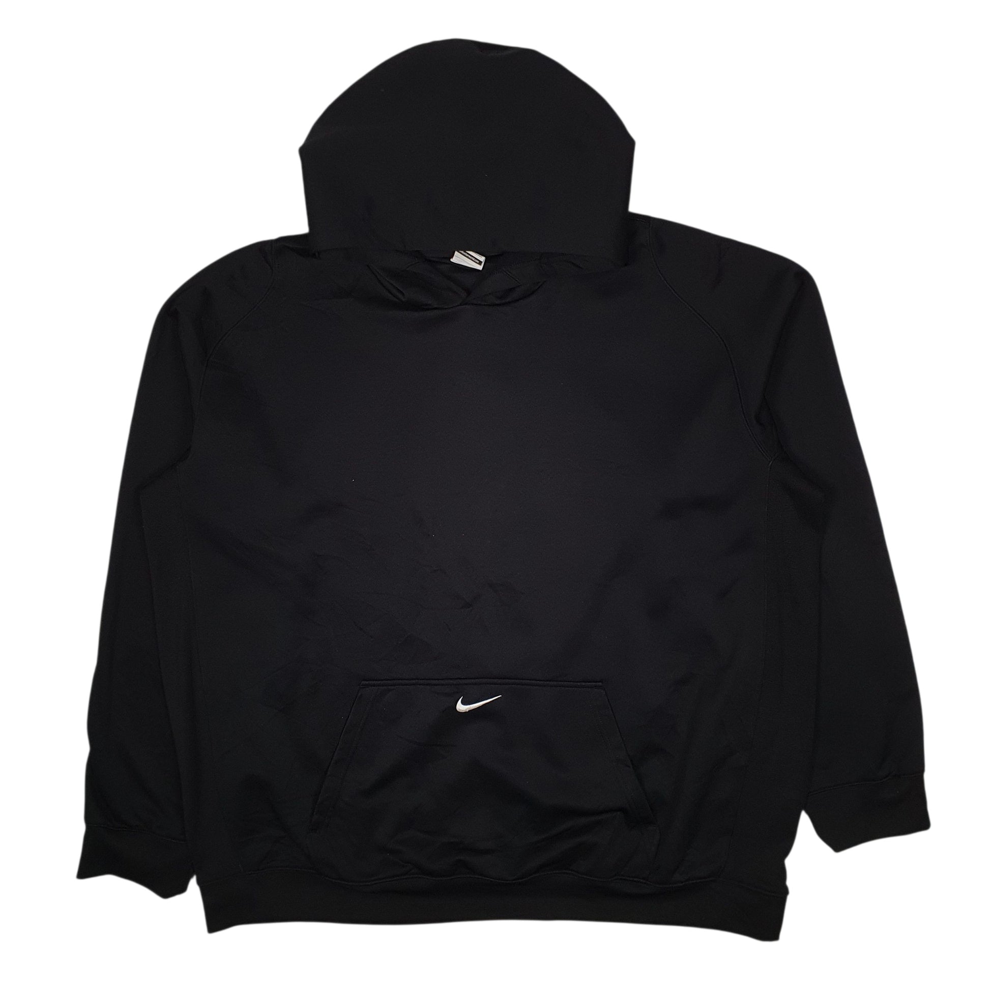Mens Black Nike Therma Fit Hoodie Jumper