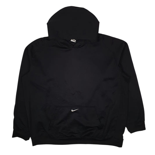 Mens Black Nike Therma Fit Hoodie Jumper
