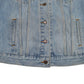 Womens Blue Levis Type 3 Trucker  Coat