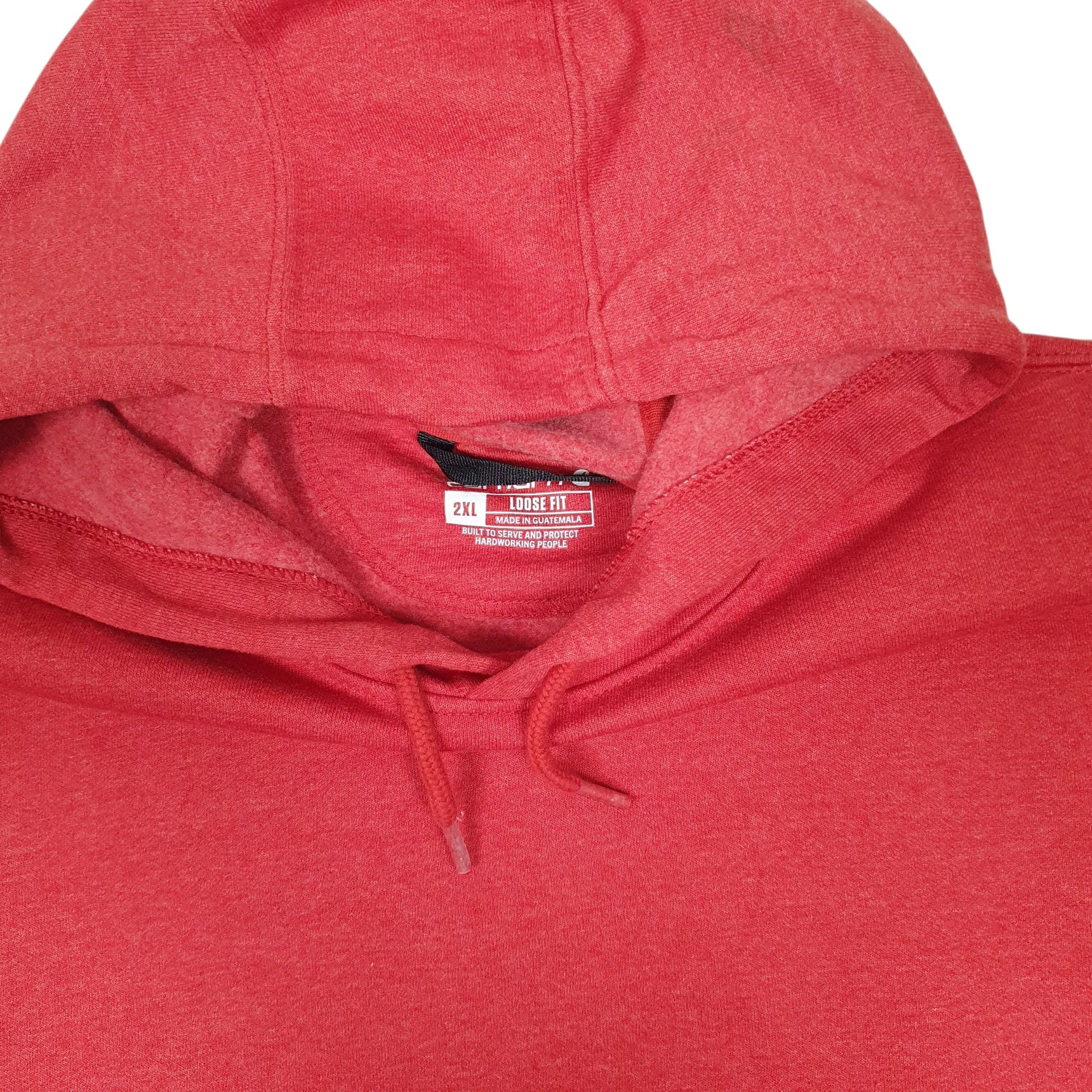 Mens Red Carhartt  Hoodie Jumper
