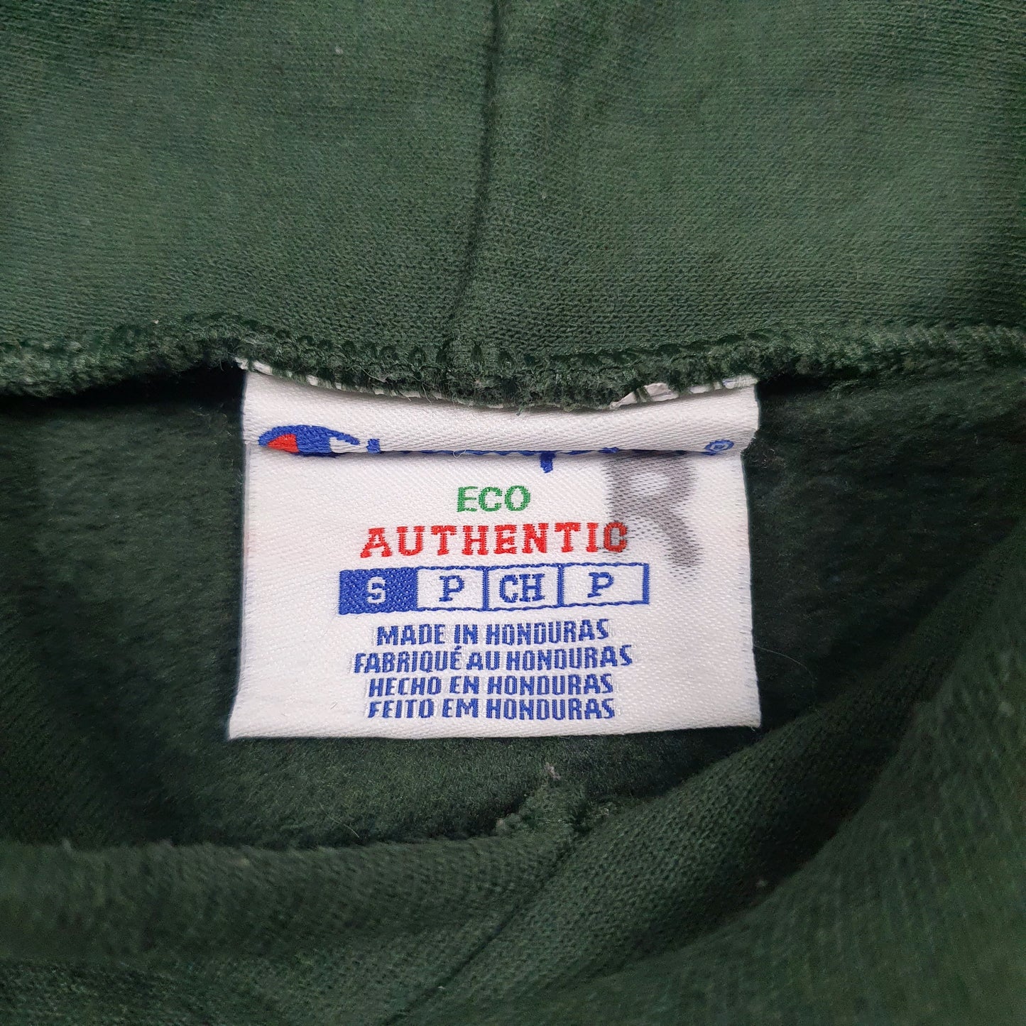 Mens Green Champion Vanden Vikings Hoodie Jumper