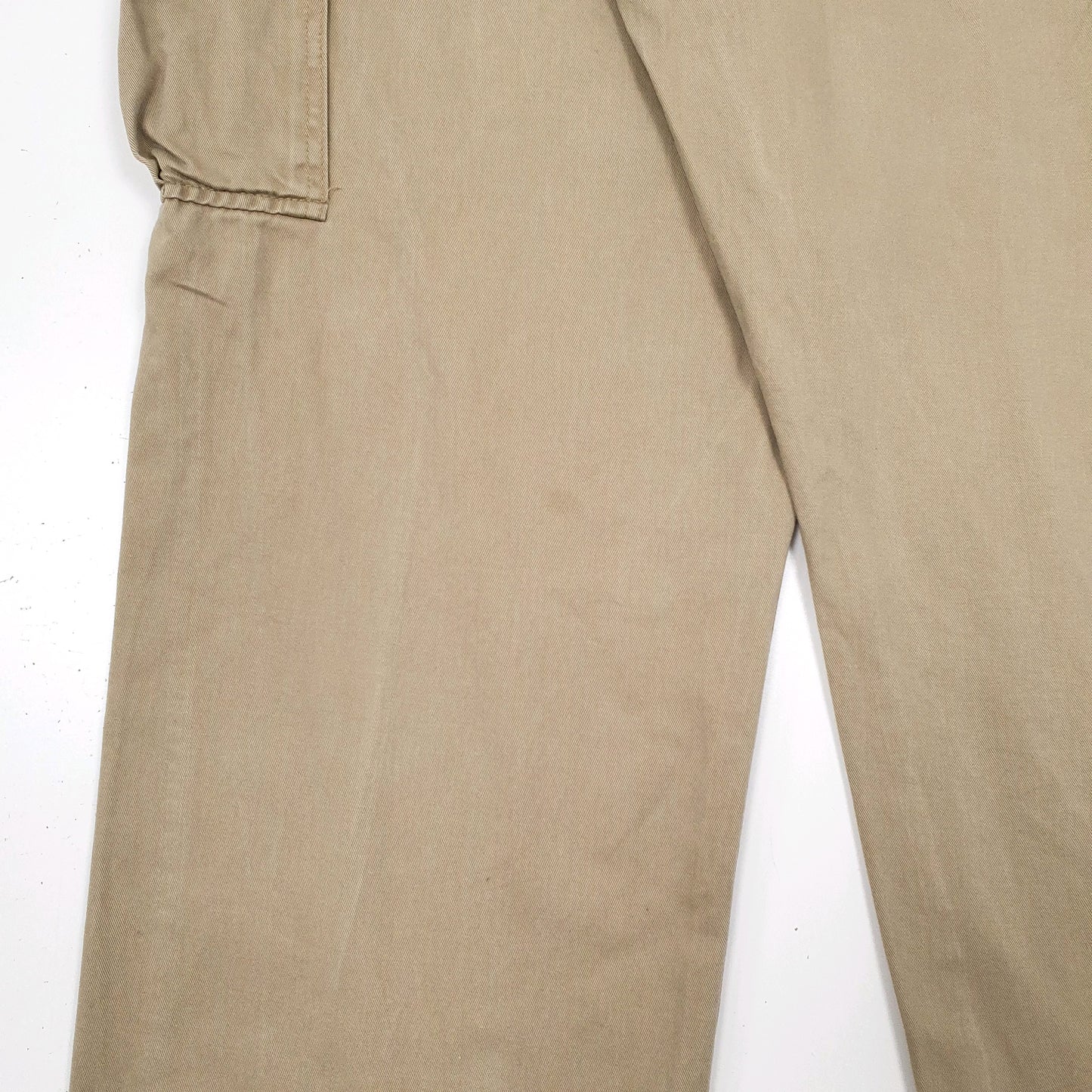 Mens Beige Wrangler   Trousers