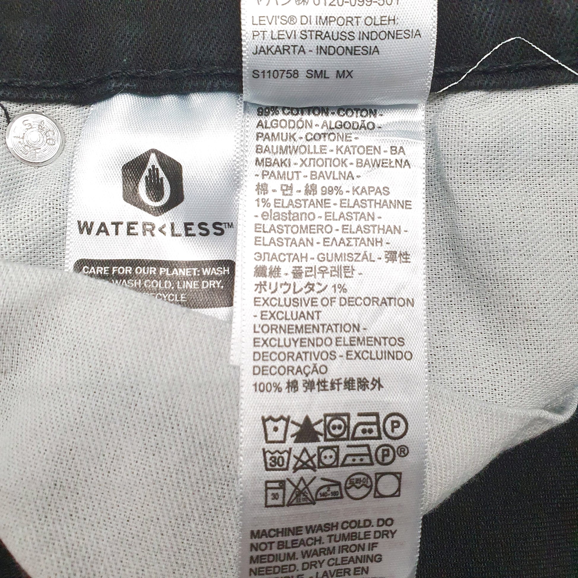 Mens Black Levis   Jeans