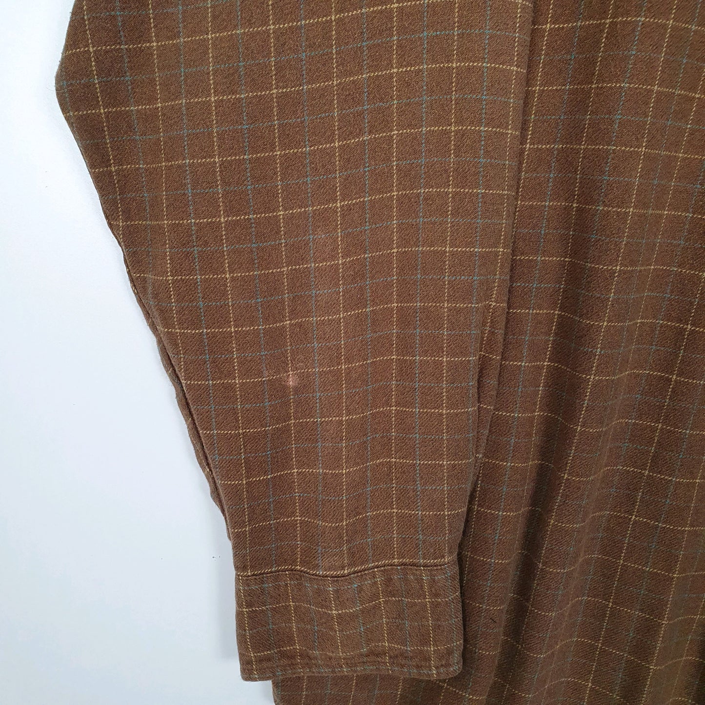 Mens Brown Woolrich   Shirt