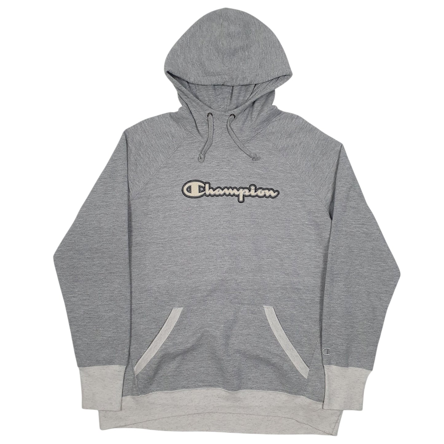 Mens Grey Champion  Hoodie Jumper