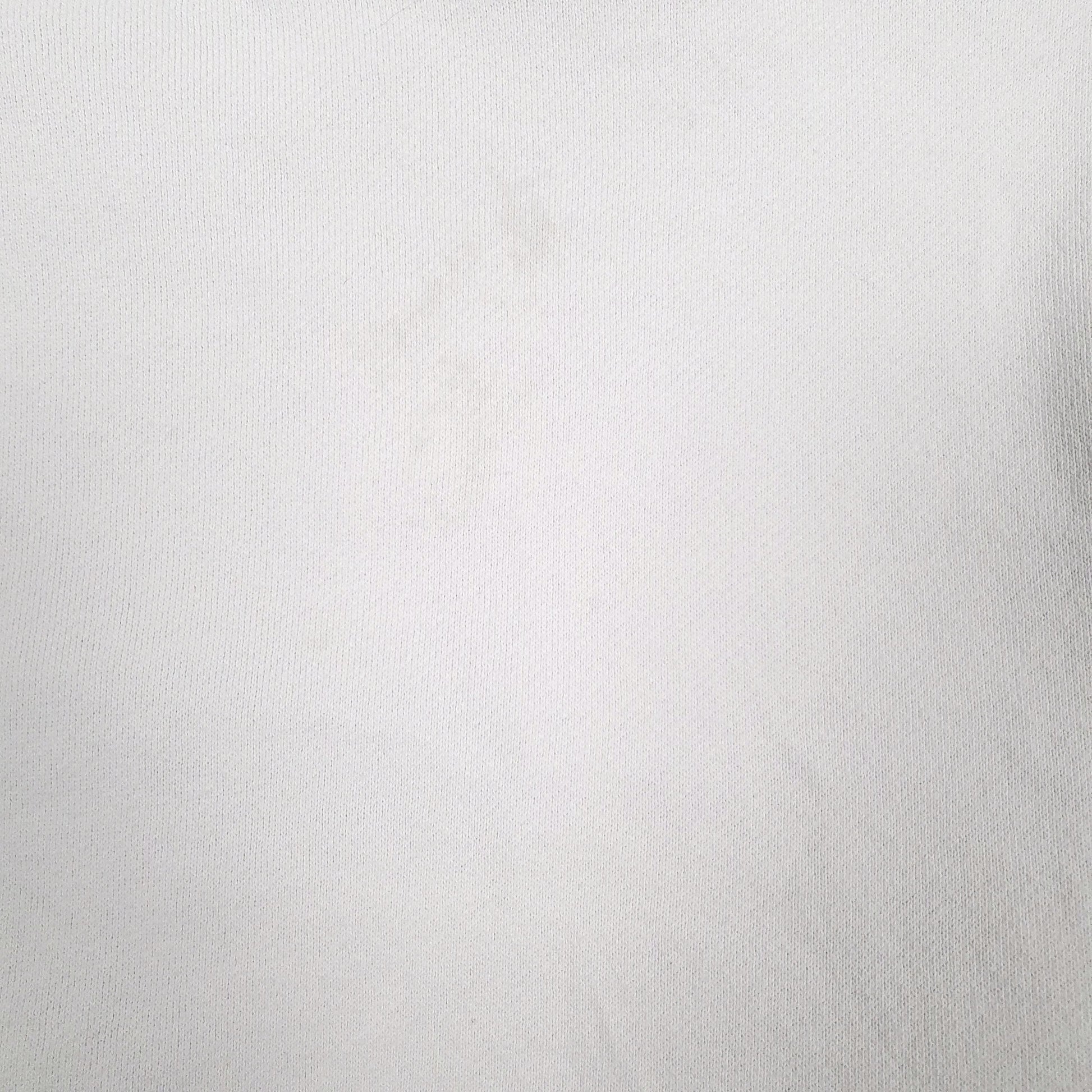 Womens White Fila Spellout Crewneck Jumper