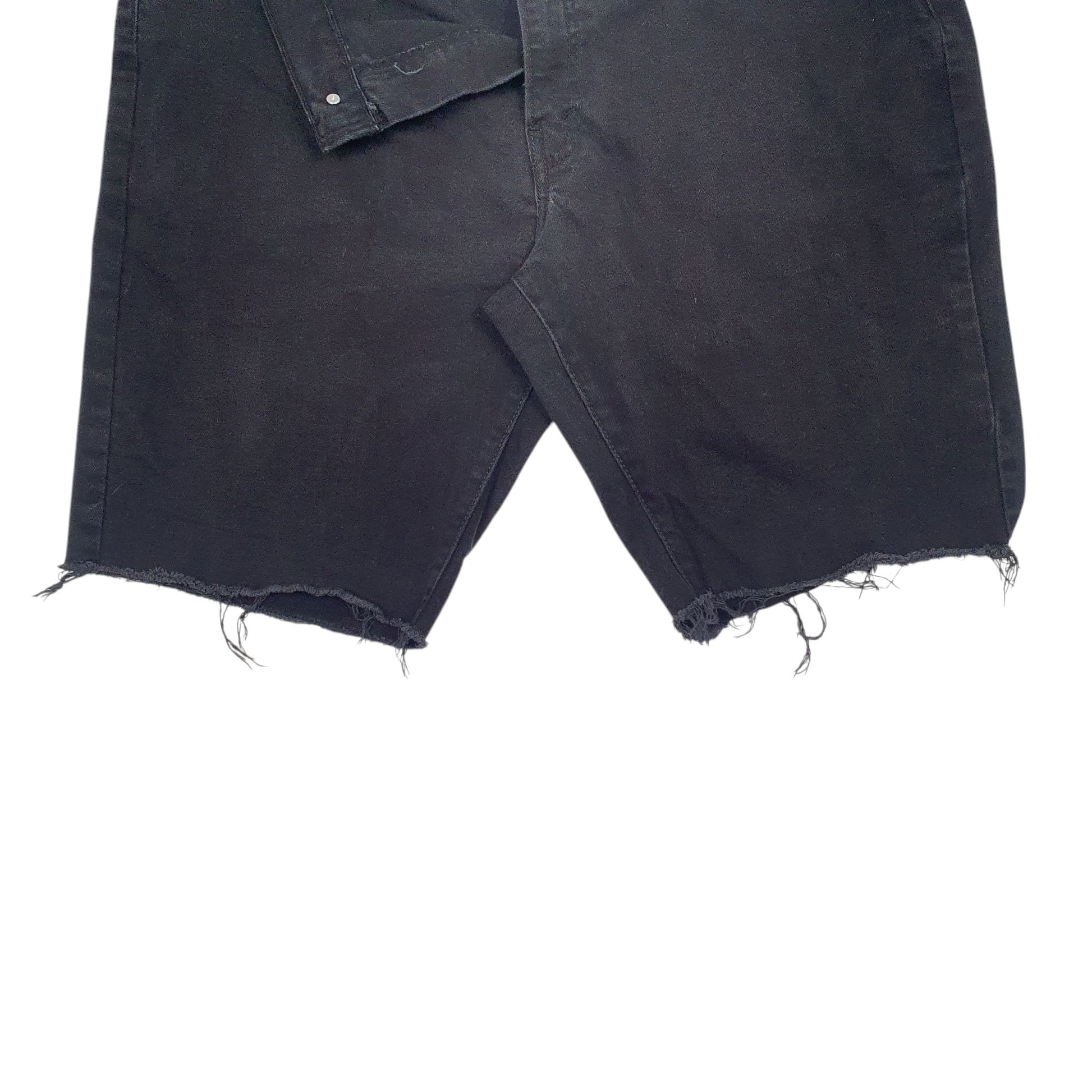 Mens Black Levis Signature Hoodie Shorts