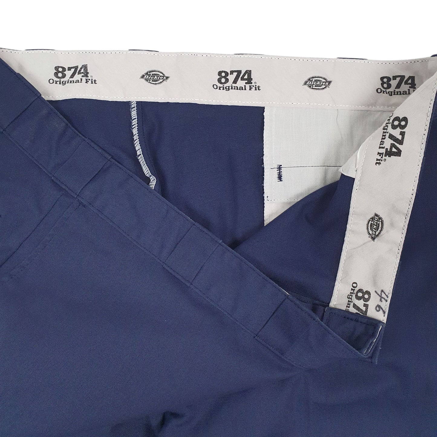 Mens Navy Dickies 874 Workwear  Trousers
