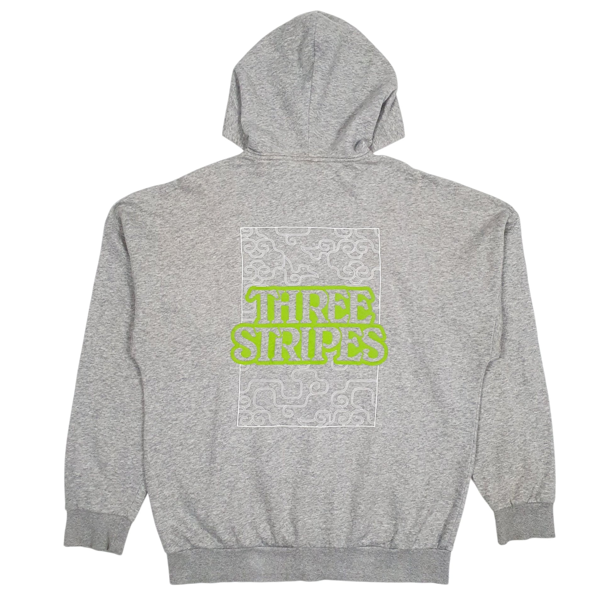 Mens Grey Adidas  Hoodie Jumper
