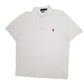 Mens White Polo Ralph Lauren  Short Sleeve Polo Shirt