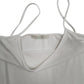Womens White M&S Vest Top  T Shirt