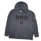 Mens Grey Adidas Buffalo Hockey Sabres Hoodie Jumper