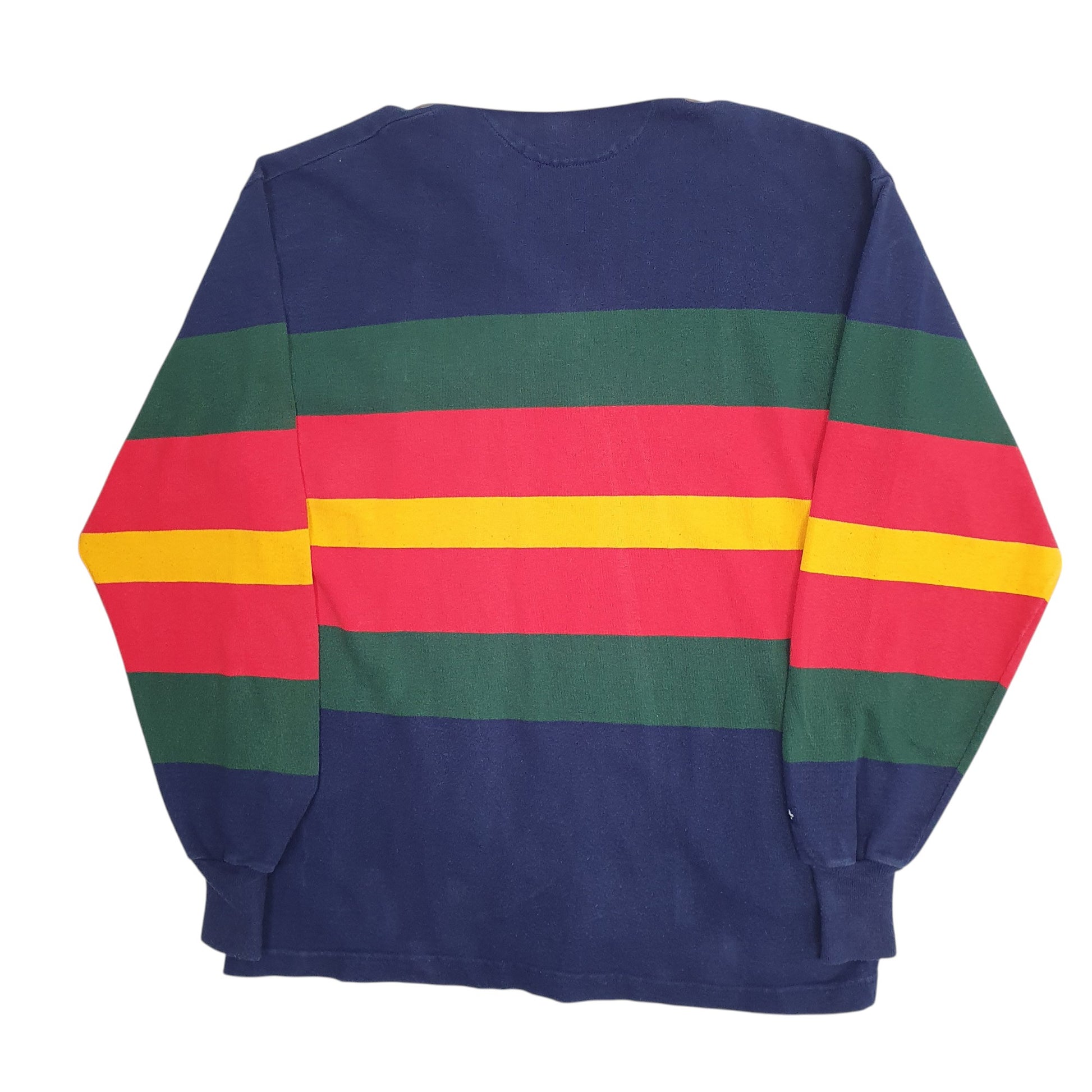 Mens Navy Barbarian Rugby RCMP Royal Canadian Mounted Police Crewneck Polo Shirt