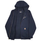 Mens Navy Carhartt  Full Zip Jumper