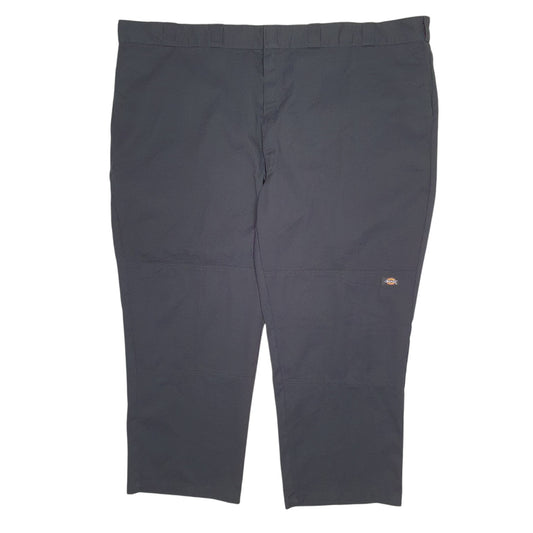 Mens Black Dickies Workwear Loose Fit Chino Trousers