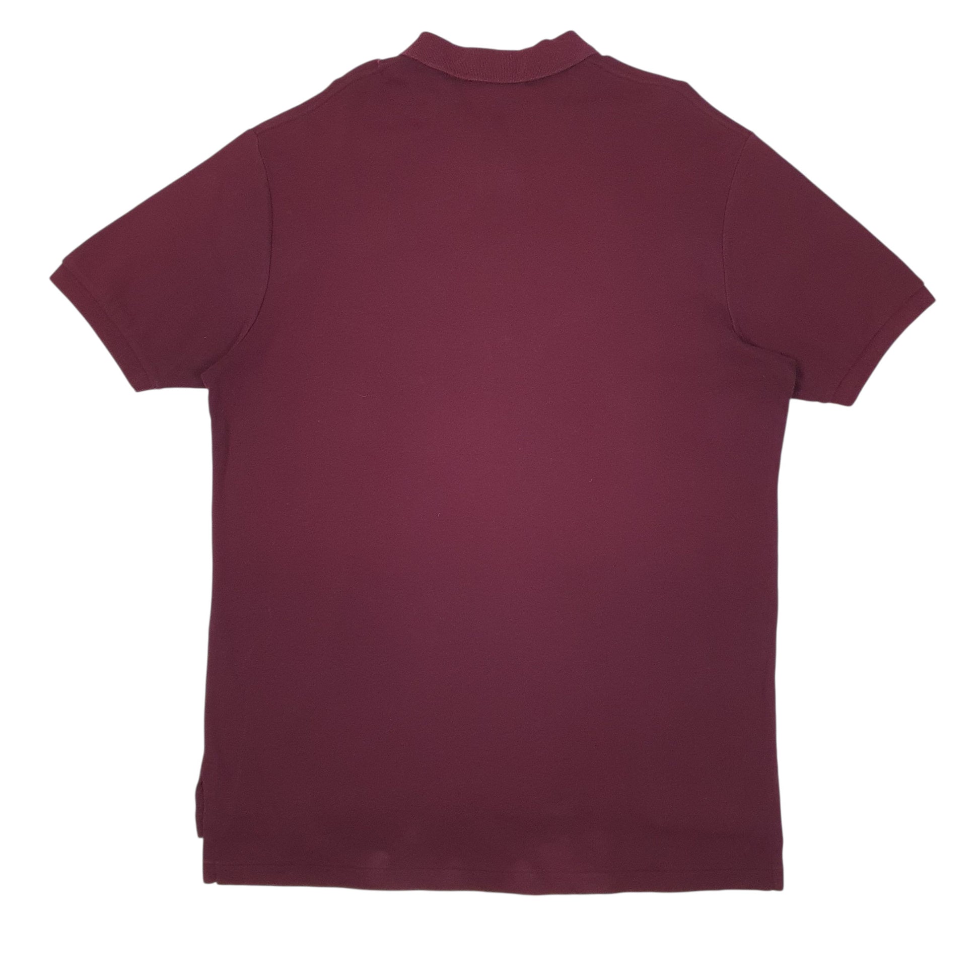 Mens Burgundy Polo Ralph Lauren   Polo Shirt